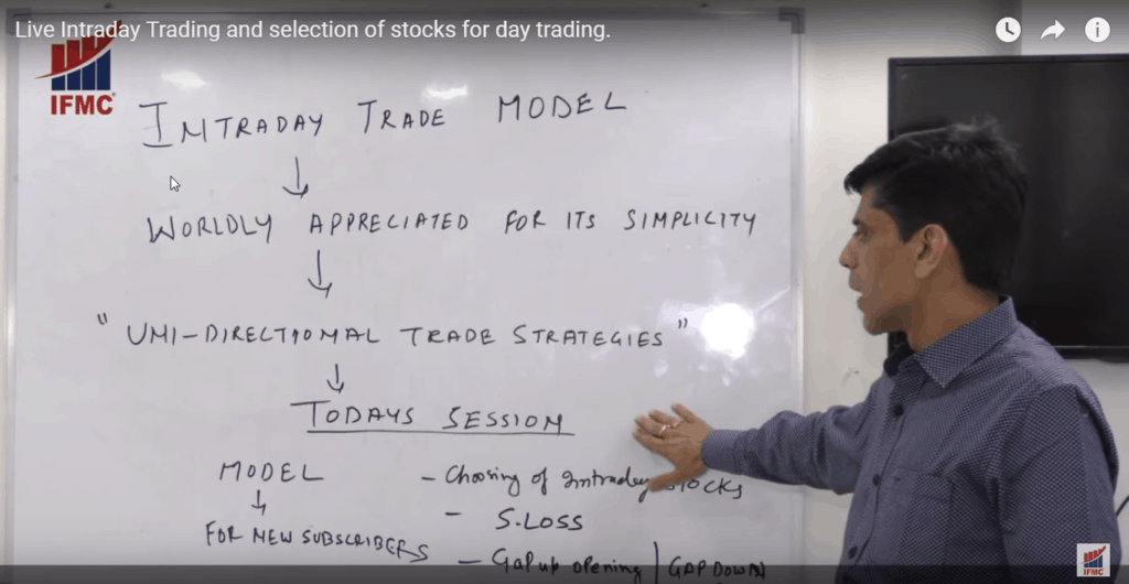 Intraday Trade Model