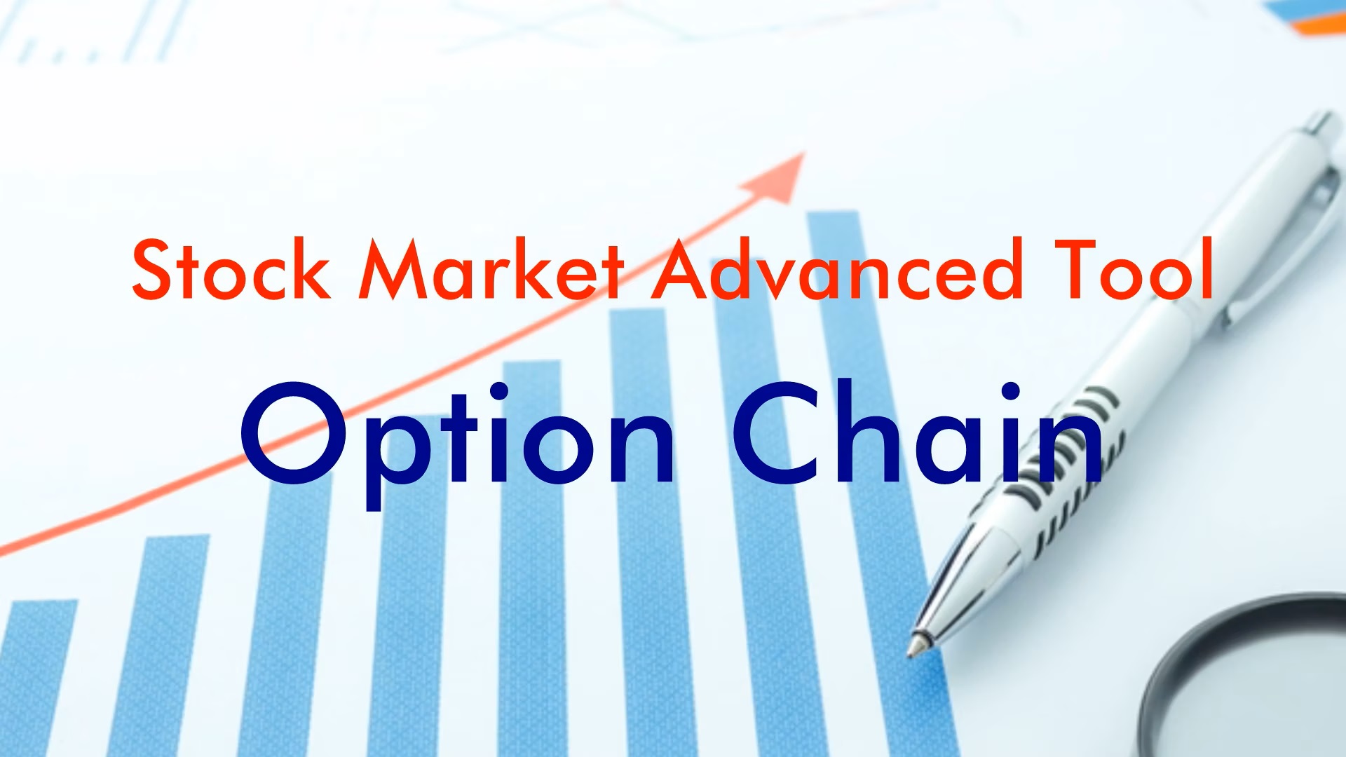 Stock Market Advanced Tool Option Chain Demo Video