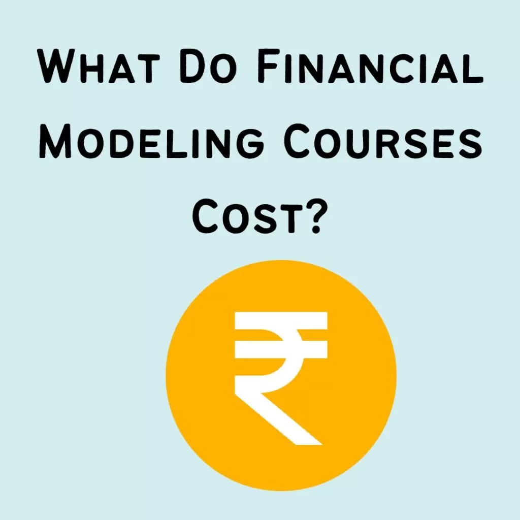 financial modeling courses cost