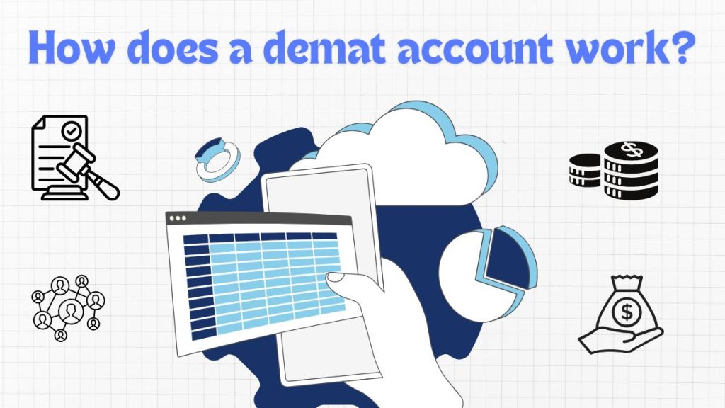 How does a demat account work