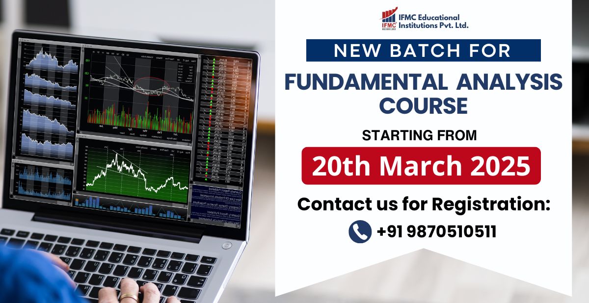 New batch for Fundamental Analysis Starting from 20th March 25 – Register Today. Limited seats